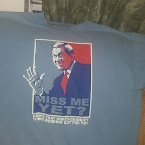 Funny political tshirt Bush